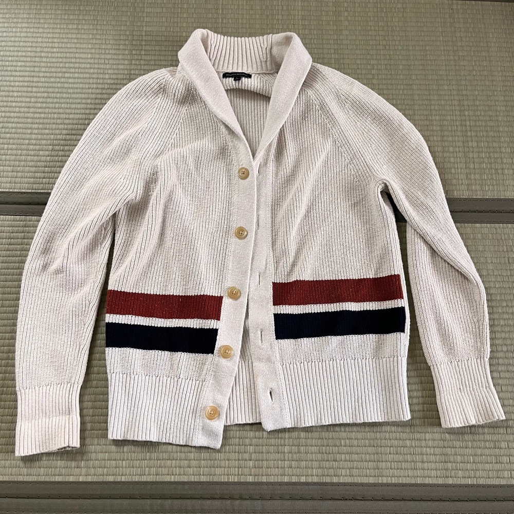 Men’s Banana Republic Cream Cardigan Sz. L